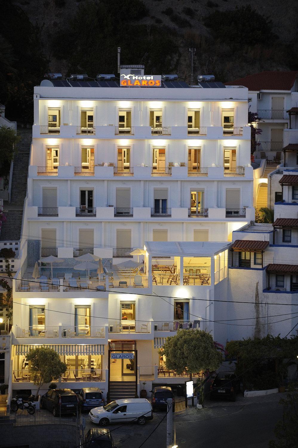 Glaros Hotel Apartment Agia Galini Esterno foto